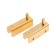 Loop for glass doors, color gold