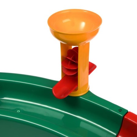 Plastic sandbox, 136 × 136 × 18 cm, with a set for games, "Tuba-Duba"-10