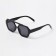 Sunscreen glasses, UV 400, Linza 4.1 x 5.2 cm, width 14.4 cm, pipe 13.8 cm, black frame