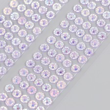 Semi -busines self -adhesive d 5 mm, lilac