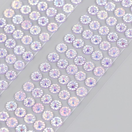 Semi -busines self -adhesive d 5 mm, lilac