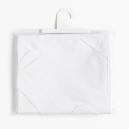 Children's waffle corner economy and I 90x90 cm, white, 100% cotton, 200 g/m2-9