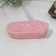 Set: dispenser, glass, soap dish "pink"