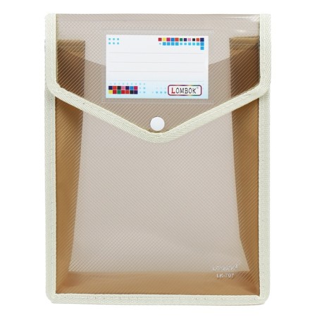 Folder-convert on the A5, 500 MKR button, with extension, vertical, pocket for business cards, mix-2