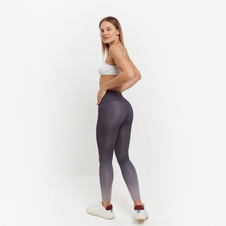 Female leggings, color lilac gradient, size 52-1