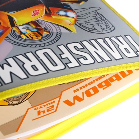 Plastic A4 folder, on lightning, transformers-7