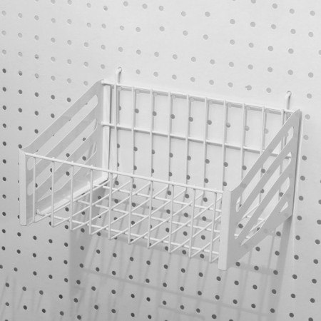 Basket 26 × 19 × 16 for perforation, white color-3