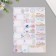 Stickers for gifts "Flowers and newspapers" 21x29.7 cm