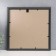 Photo frame plastic 25x25 cm, green with gold (plastic screen)