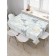 Tables on the table "Festive spruce", rectangular, Saten, size 120x145 cm