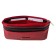 Purse with lightning, red-black color