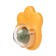 A toy for cats with cat mint "paw", 8.5 cm, yellow