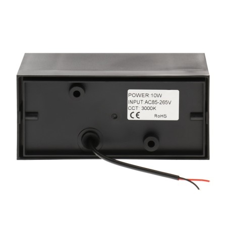 Facade lamp "Glish", FSD-034, 10 W, 3000K, IP65, 220 V, plastic, black-9