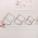 Set of florariums "Cube" (Switch silver)