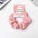 Hair elastic band "orbit" elite stripes tenderness, 10 cm, pink