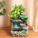 Fountain "Stone Wall under the tree" 30x17 cm (with backlight, without ball)