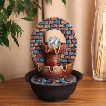 Fountain "Barden" Stones, 29x20 cm (with backlight)