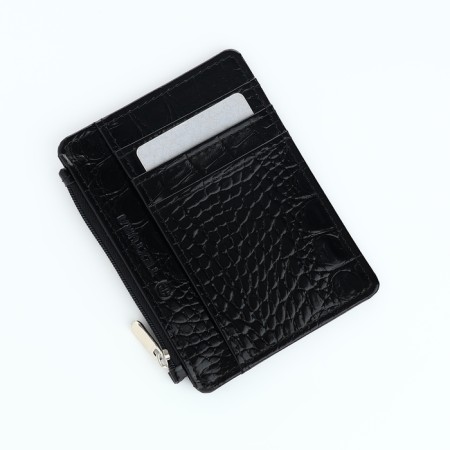 Busmel on leather, Textura, 8 cards, black color-6