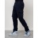 Cargo jeans men, size 44-46, dark blue color