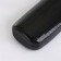 Case for glasses on the cracker, length 15 cm, black color