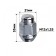 Nut of SkyWay cone, M12x1.25 closed 35mm, key 21mm, chromium, set 20 pcs