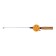 Winter fishing rod, handle wood, hfb-3m