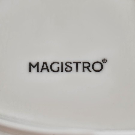 Porcelain dish with magistro sauce "Classic. Sheet ", 33.5 × 20 cm, white color-4