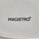 Porcelain dish with magistro sauce "Classic. Sheet ", 33.5 × 20 cm, white color