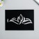 Plastic stencil "Flower ornament No. 8" 14.5x20cm