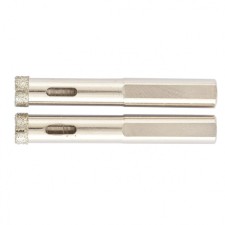 Diamond Diamond Matrix, according to porcelain tile, 10 x 67 mm, 3-sided shank, 2 pcs.