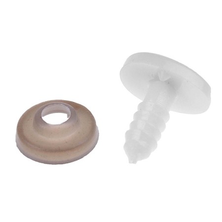 Rifle eyes with plugs (set 4 pcs), blue color, size 1 pc. - 1.3 × 1 cm-1
