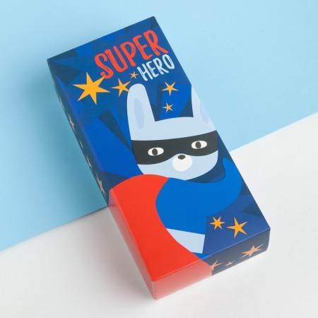 Super Hero sock set 5 pairs, 22-24 cm, cotton-4