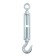 Talter hook-ring tundra Krep, DIN1480, M12, galvanized, 1 pc.