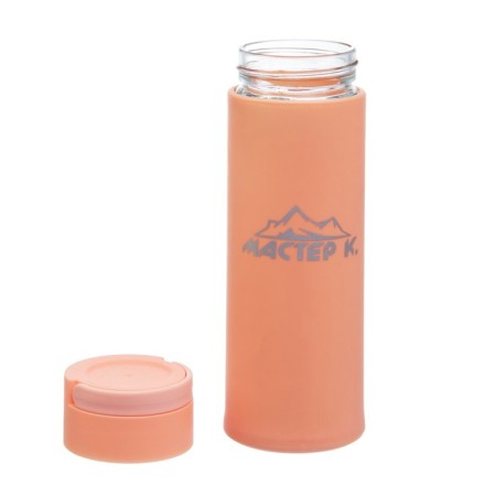 Water bottle, 400 ml, "Master K", glass-1