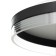 Luer with DPD "Nilas" LED 80W 3000-6000K Black 50x50x10 cm BayerLux