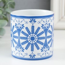 Bank for candles ceramics 