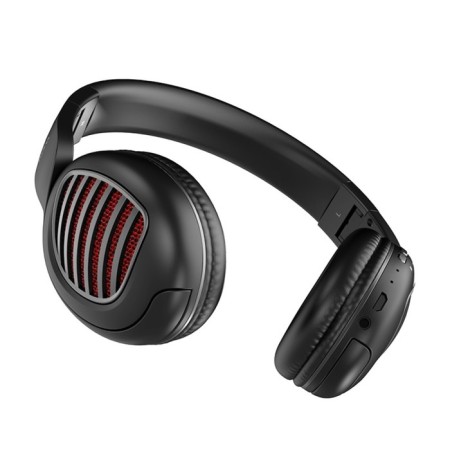 Hoco W23 headphones, wireless, full -size, 300 mAh, black