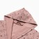 Halat for a girl's pink, pink/unicorns, height 122 cm
