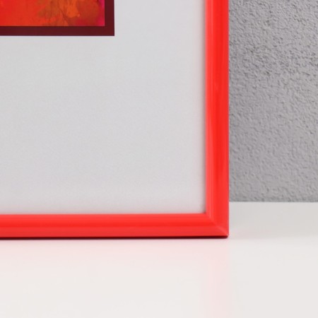 Photo frame plastic 30x45 cm, 6008-11/R, col. red-1