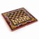 Board game 3 in 1 "Patriot": chess, checkers, backgammon, wooden, large, 50 x 50 cm