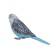 Figure Konik "Wavy Parrot", blue