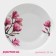 Board ceramic lunch share "Sakura", d = 23 cm, white color