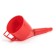 Torso funnel for fuel and lubricants with a grid, diameter 12 cm, height 27 cm, mix
