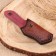 Scabbard - a knife cover, under a knife up to 12 x 4.5 cm, brown