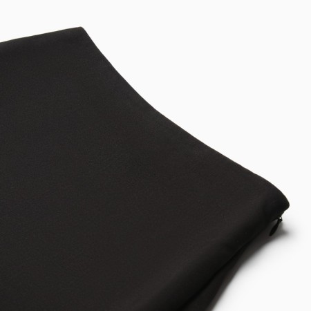 Women's skirt Minaku: Casual Collection Black Color, Rr. 46-8
