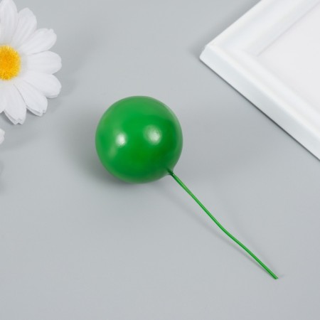 Decor for creativity "Green balls" d = 2; 3; 3.5 and 4 cm set 20 pcs-3