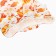 A set of reusable diapers "Krabik", 3-8 kg, white, orange color, 2 pcs., I crush me