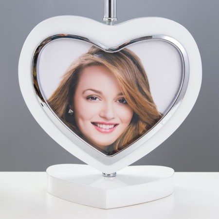 Board Lamp "Portrait" E27 40W white 23x23x42 cm Risalux-4