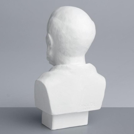 Gypsum figure famous people: a bust of Hippocrates, 12 x 10 x 20 cm-2