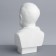 Gypsum figure famous people: a bust of Hippocrates, 12 x 10 x 20 cm